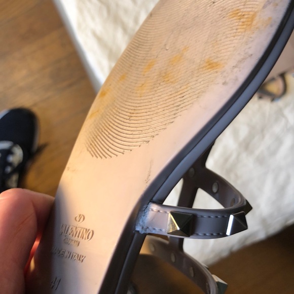 Sold Out Valentino Garavani Rockstud Strap Sandals - Picture 7 of 7